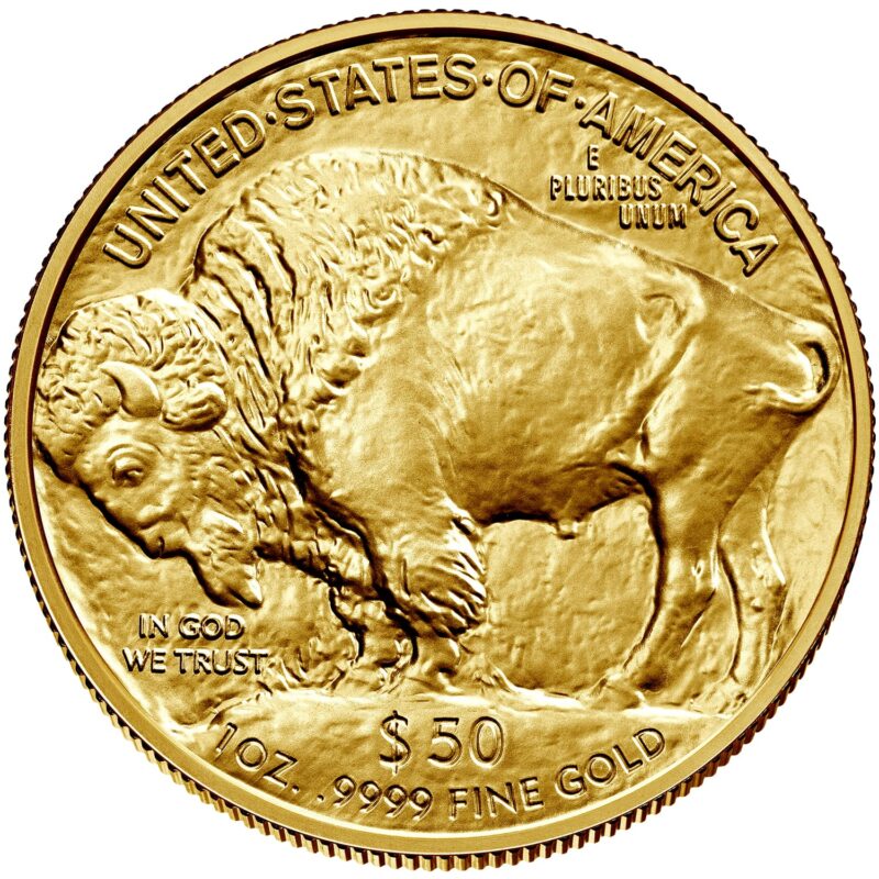 1 Ounce Gold Buffalo Coin - Image 2