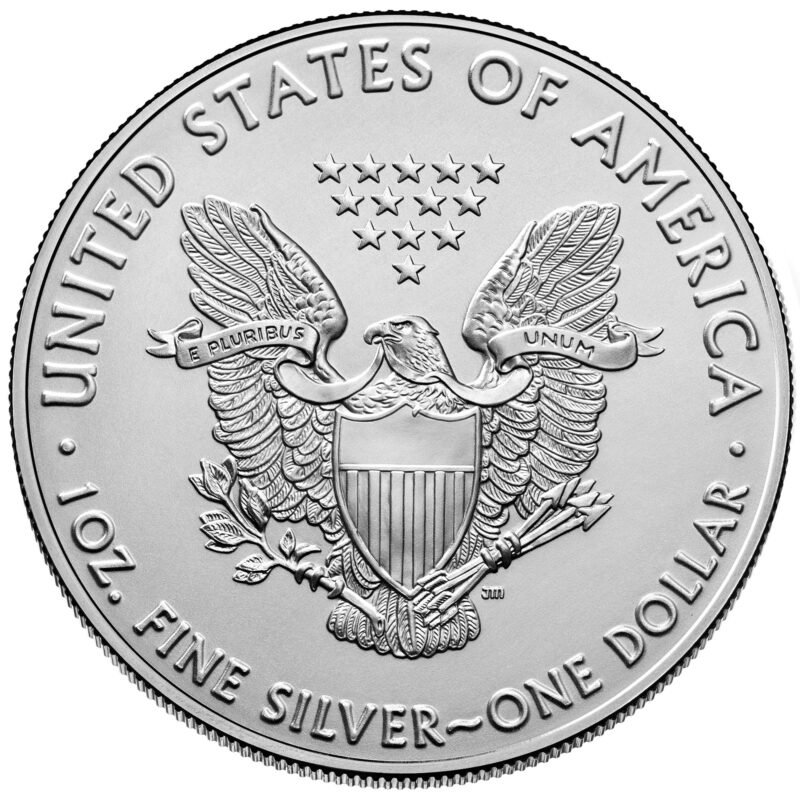 2025 - 1 Ounce Silver American Eagles (20 Coins / Tube) - Image 3