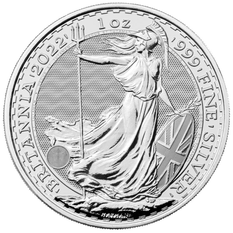 1 Ounce Silver Britannia Coin - Image 2