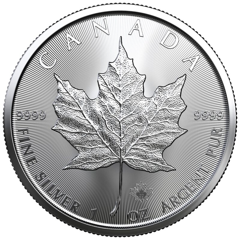 1 Ounce Silver Maple Leaf Coin - Image 2