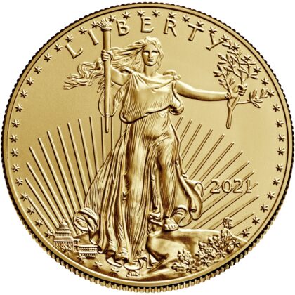 1 Ounce Gold American Eagle Coin