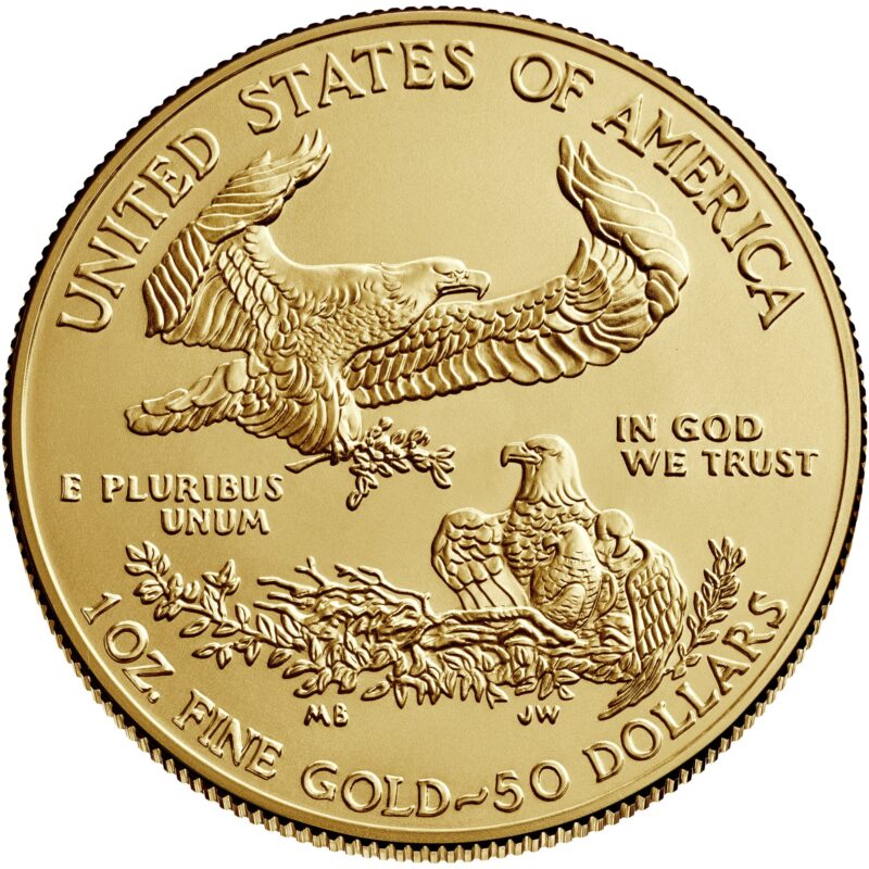 1 Ounce Gold American Eagle Coin - Image 2
