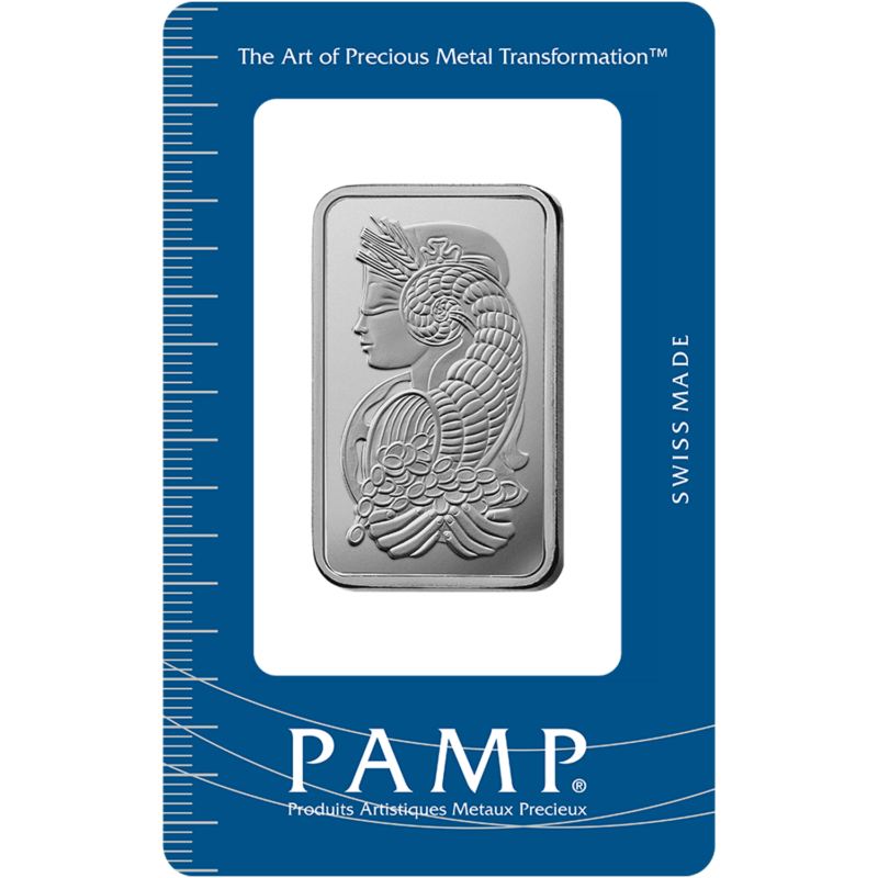 1 Ounce Palladium Pamp Bar
