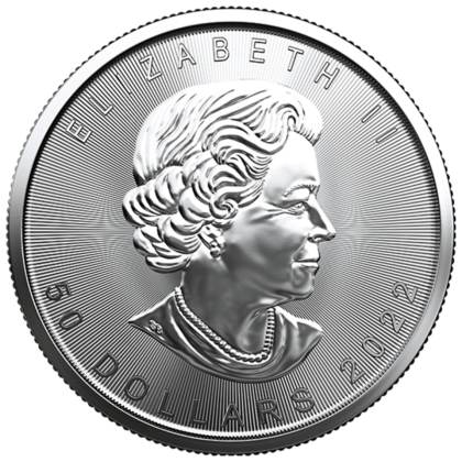 1 Ounce Platinum Canadian Maple Coin