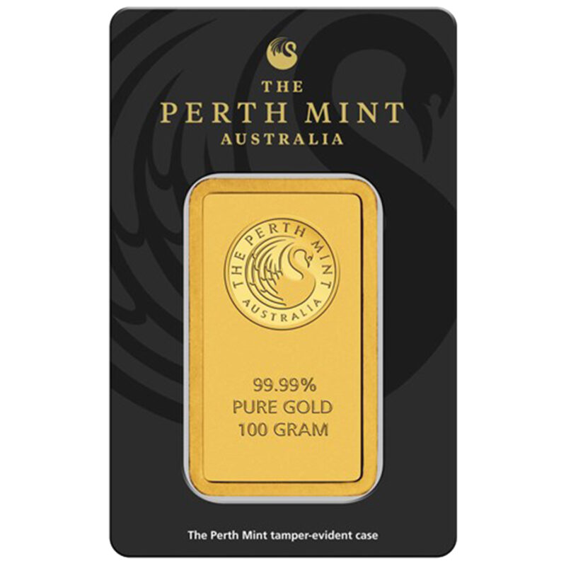 100 GRAM PERTH GOLD BAR