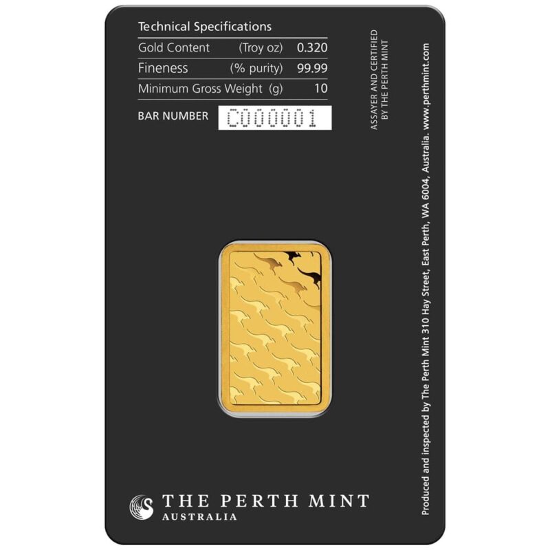10 GRAM PERTH GOLD BAR - Image 2