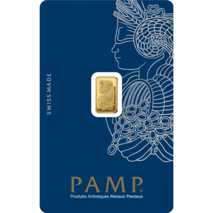 1 GRAM GOLD BAR PAMP