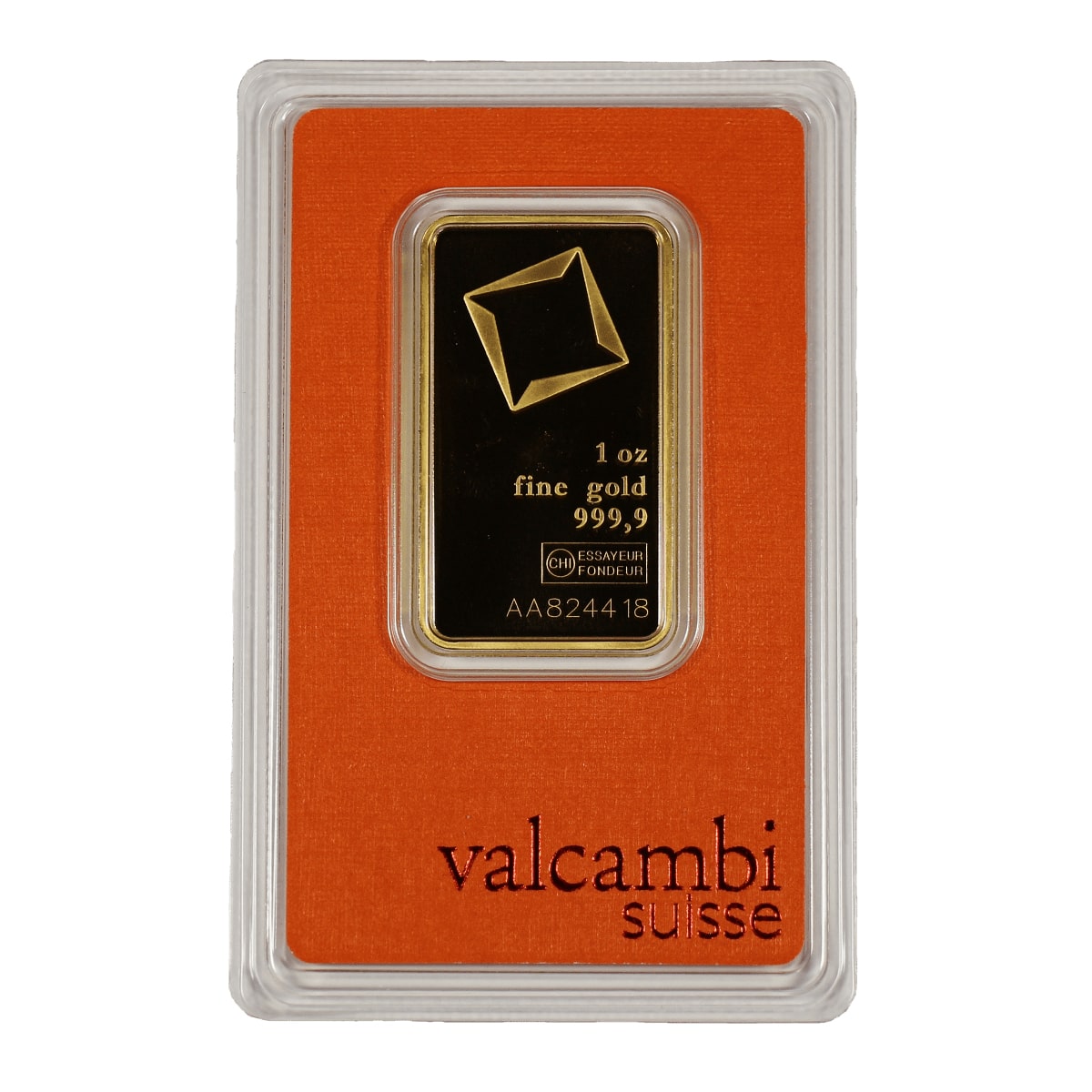 1 OUNCE VALCAMBI GOLD BAR Ausecure