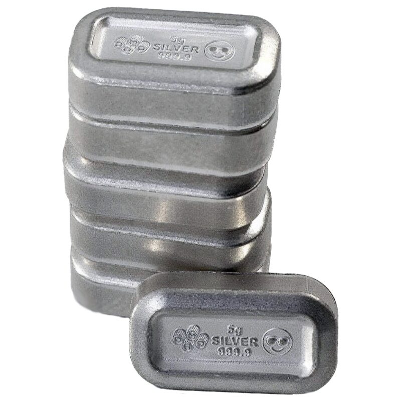 6 x 5 Gram Silver PEZ Wafers (30g Total Silver)