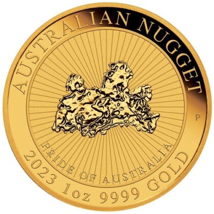 1 OUNCE AUSTRALIAN GOLD NUGGET COIN