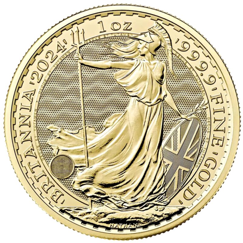 1 OUNCE GOLD BRITANNIA 2024 - Image 2