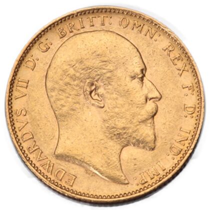 British Gold Sovereign Coin with King Charles III Effigy