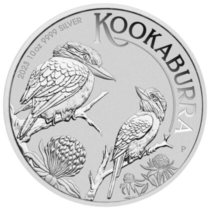 Reverse View of 2023 10oz Silver Bullion Coin