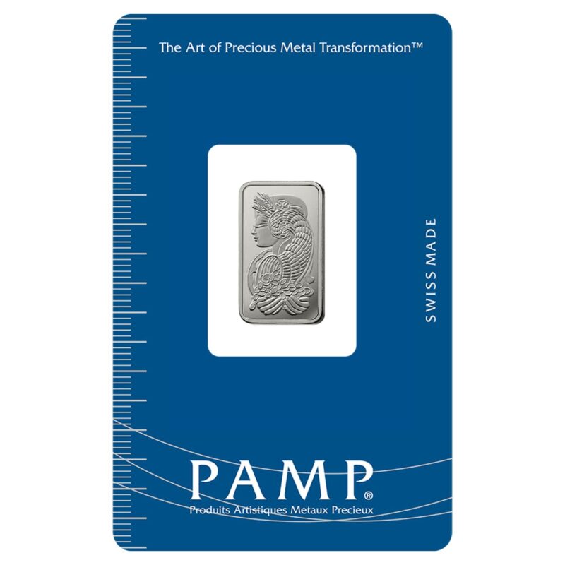 5g PAMP Fortuna Platinum Bar with Mythical Design