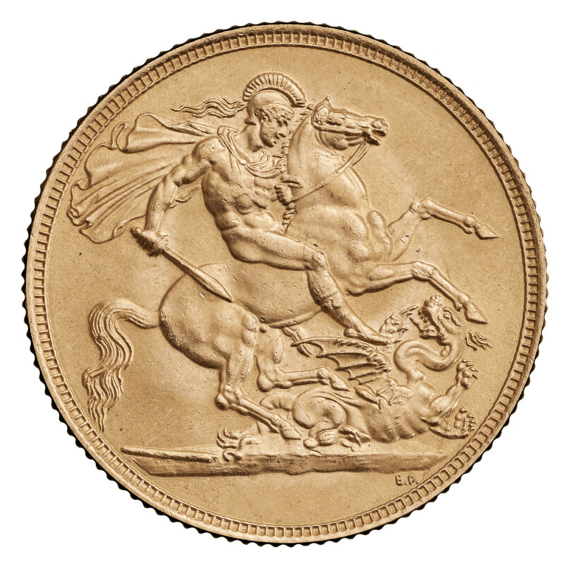 Gold Sovereign Queen Victoria Veiled Head Coin (Brilliant Uncirculated) - Image 2