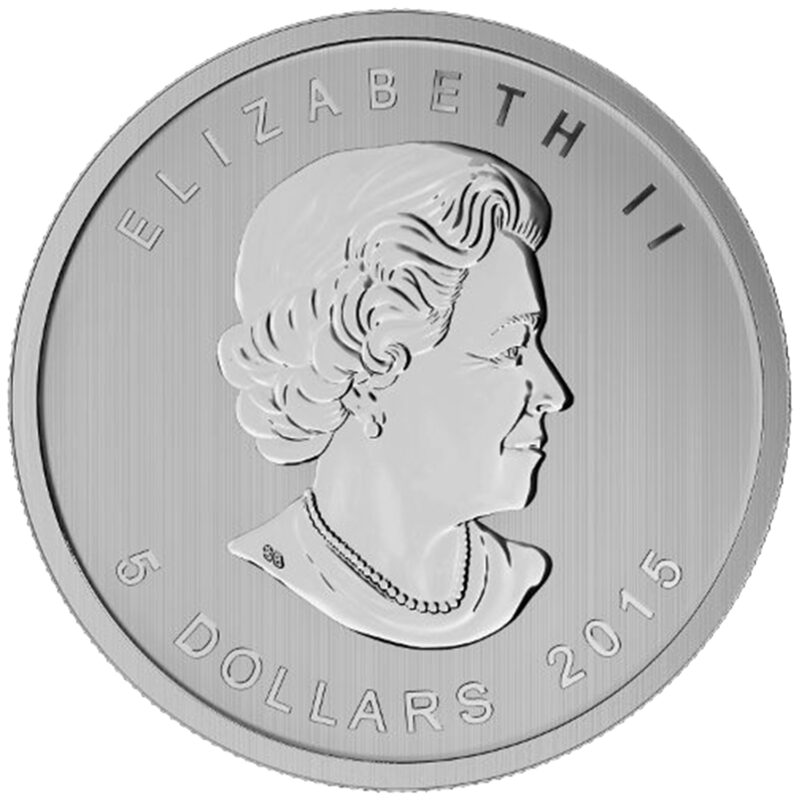 Canadian Red-Tailed Hawk 1 oz Silver Coin (Brilliant Uncirculated) - Image 2