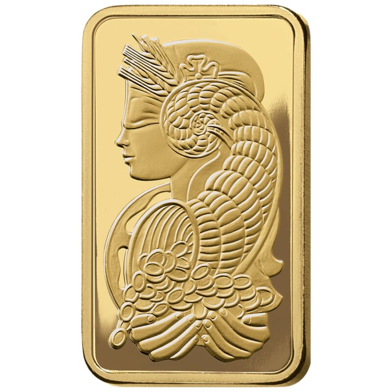 5 OUNCE GOLD PAMP BAR