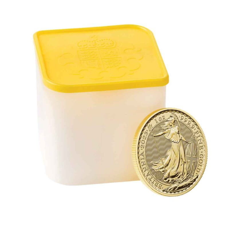 1 OUNCE GOLD BRITANNIA KING CHARLES 2023 - Image 3