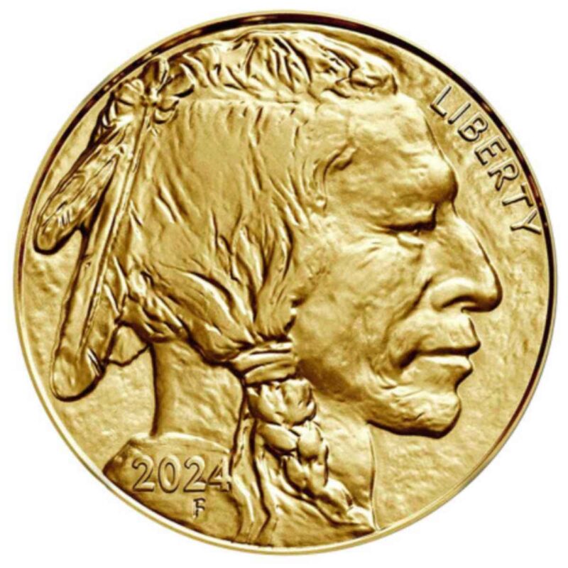 1 OUNCE GOLD BUFFALO 2024