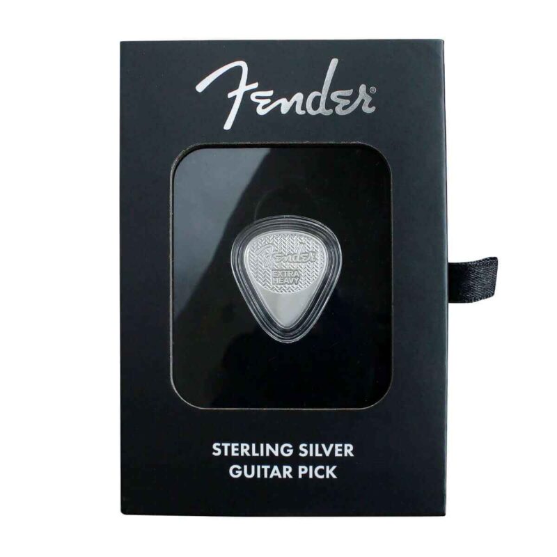 STERLING SILVER 5 GRAM PAMP FENDER GUITAR PICK - Image 3