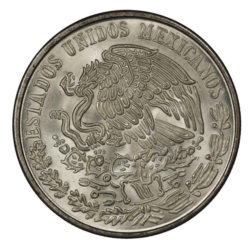 MEXICAN CIEN PESO SILVER - Image 2