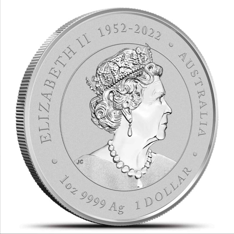 1 OUNCE SILVER AUSTRALIAN LUNAR YEAR OF THE DRAGON 2024 - Image 2