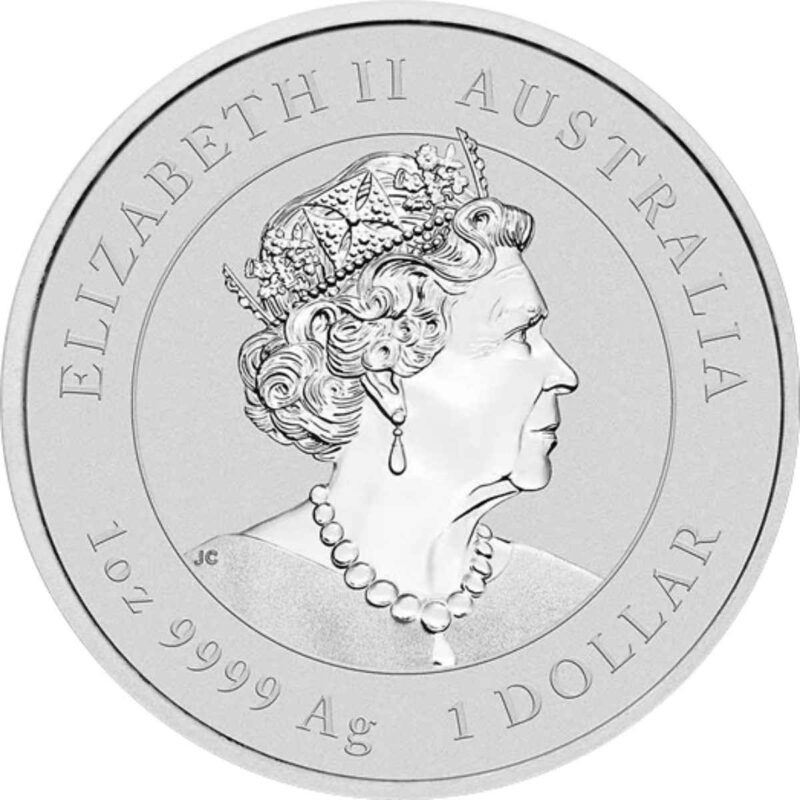 1 OUNCE SILVER AUSTRALIAN LUNAR YEAR OF THE RABBIT 2023 - Image 2