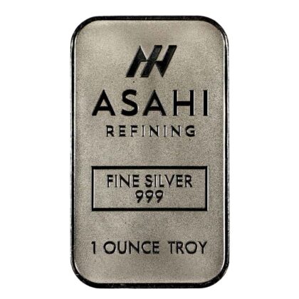1 OUNCE SILVER BAR ASAHI