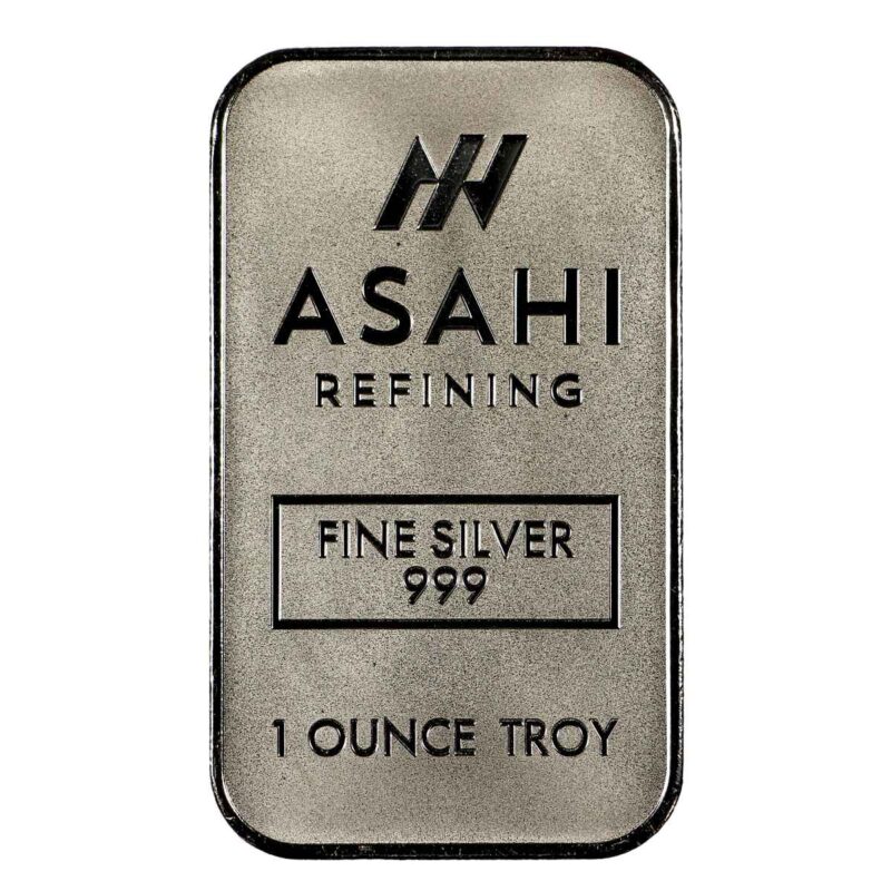 1 OUNCE SILVER BAR ASAHI