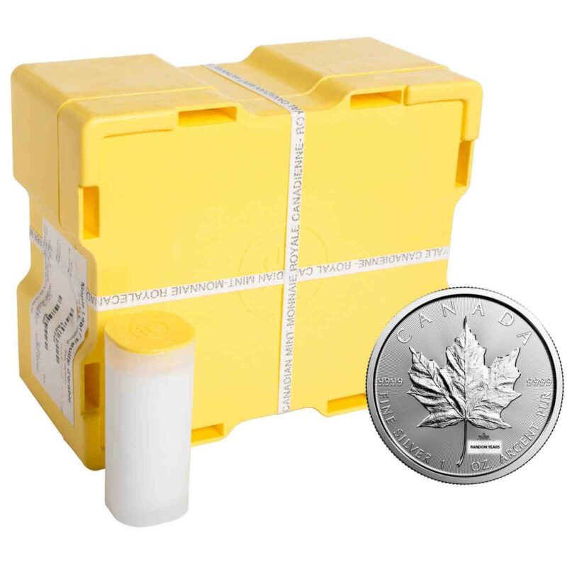 1 OUNCE CANADIAN SILVER MAPLE LEAF - Image 3