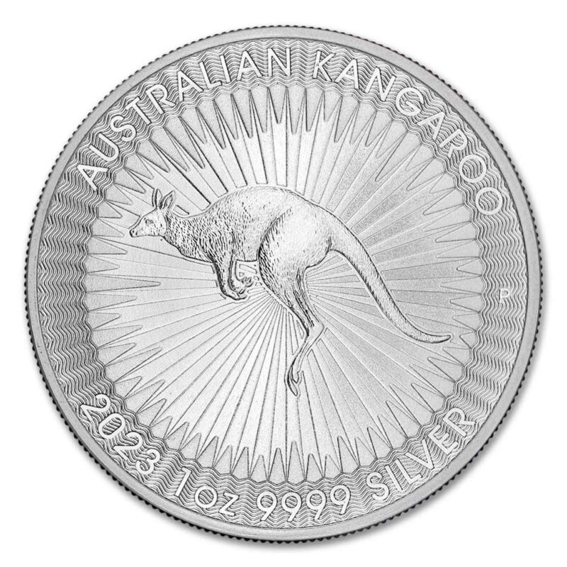 1 OUNCE SILVER AUSTRALIAN KANGAROO 2023