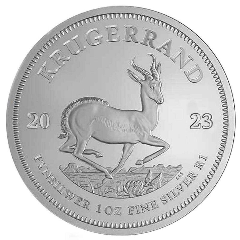 1 OUNCE SILVER KRUGERRAND 2023