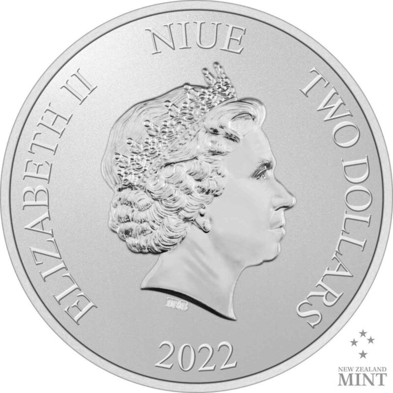 1 OUNCE SILVER NIUE DARTH VADER COIN 2022 - Image 2