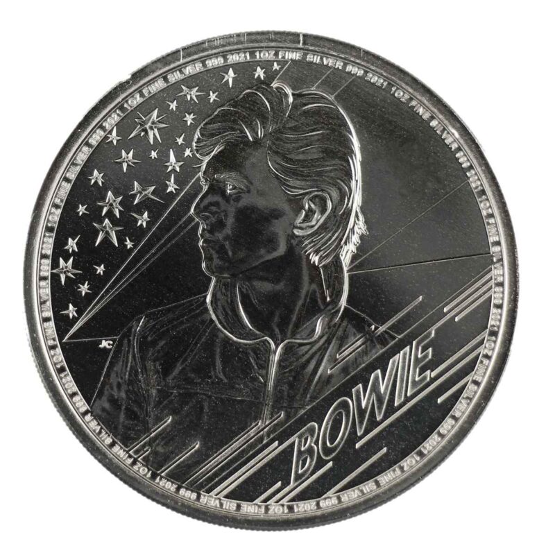 1 OUNCE SILVER ROYAL MINT DAVID BOWIE