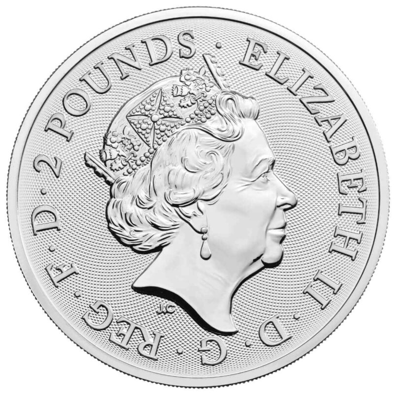 1 OUNCE SILVER ROYAL MINT THE WHO COIN - Image 2