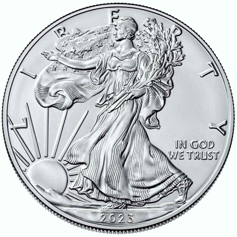 1 OUNCE SILVER EAGLE 2023