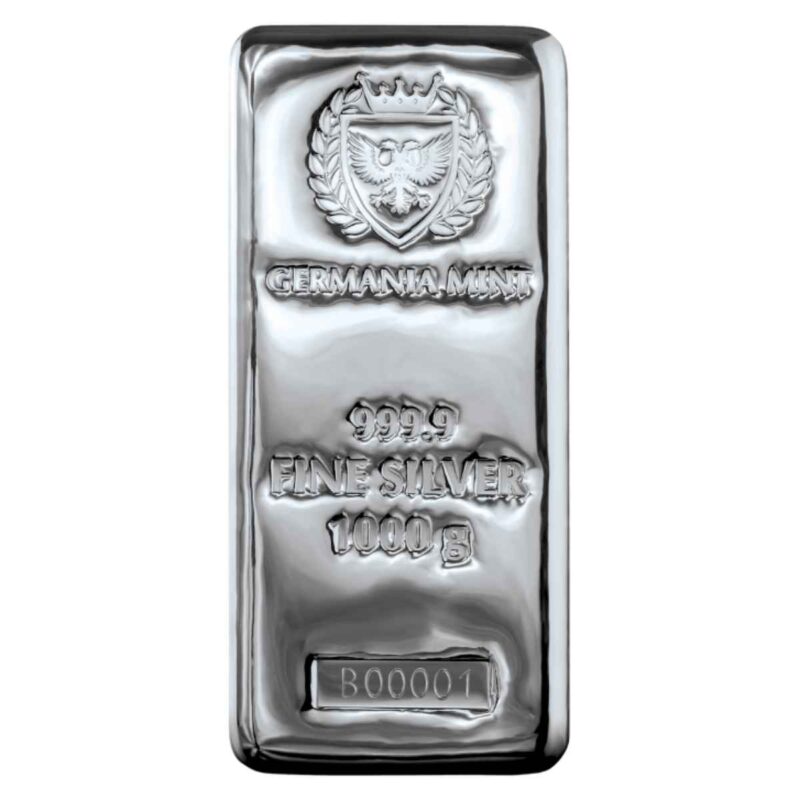 KILO SILVER BAR GERMANIA MINT