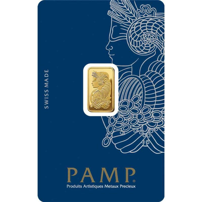 2.5 GRAM GOLD BAR PAMP