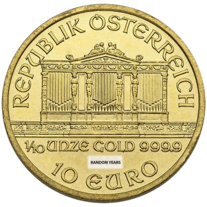 1/10 OUNCE GOLD PHILHARMONIC