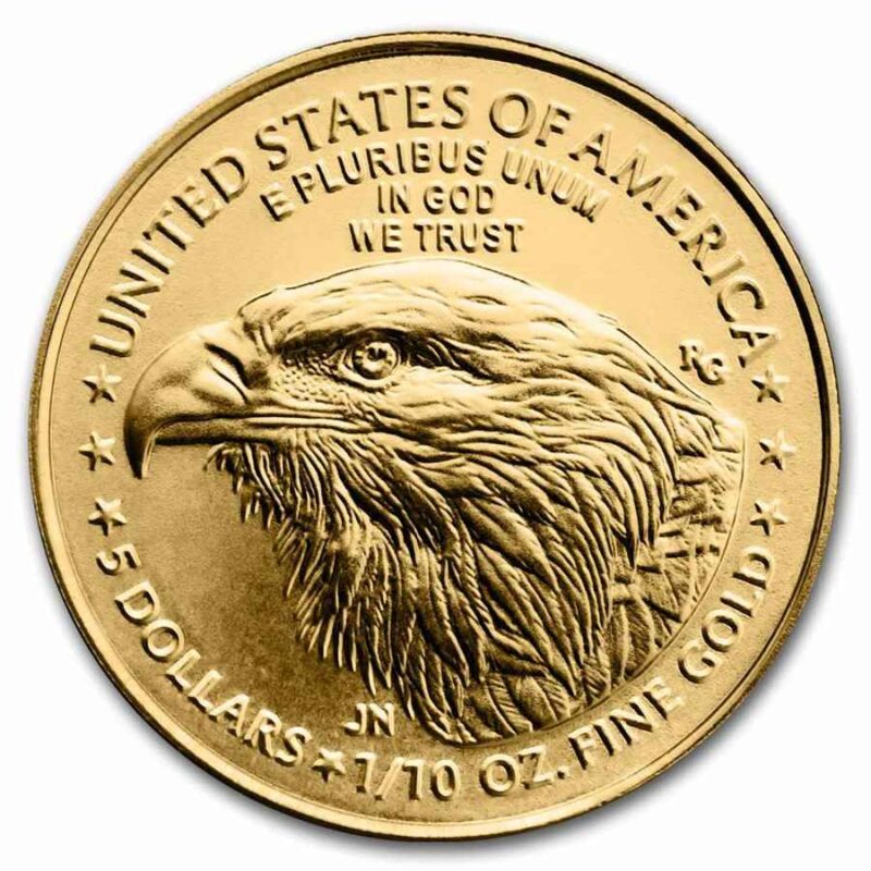 1/10 OUNCE GOLD EAGLE 2024 - Image 2