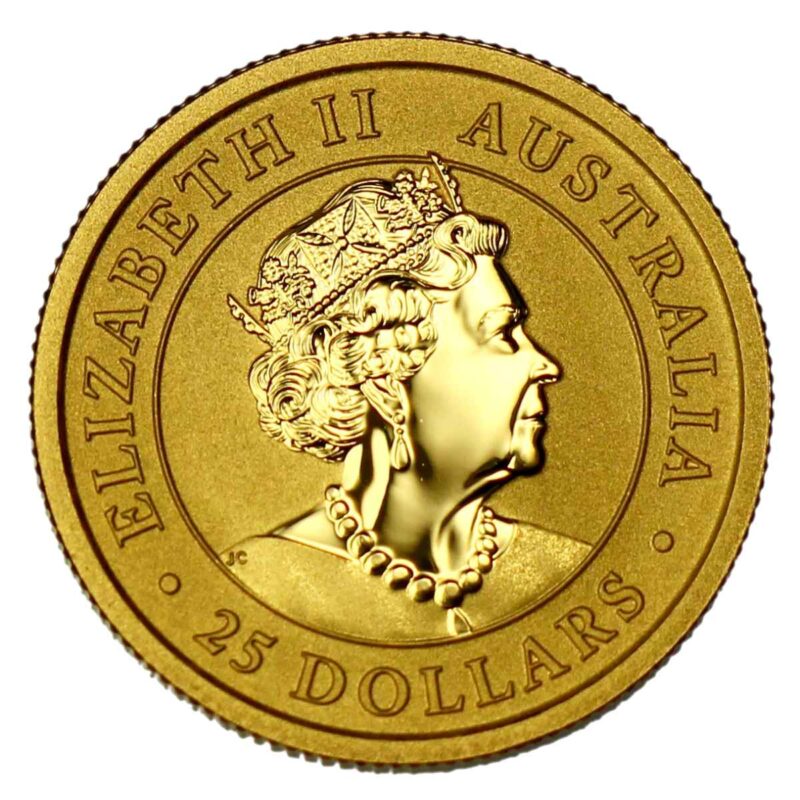 2021 1/4 OUNCE GOLD AUSTRALIAN WILDLIFE COIN - Image 2