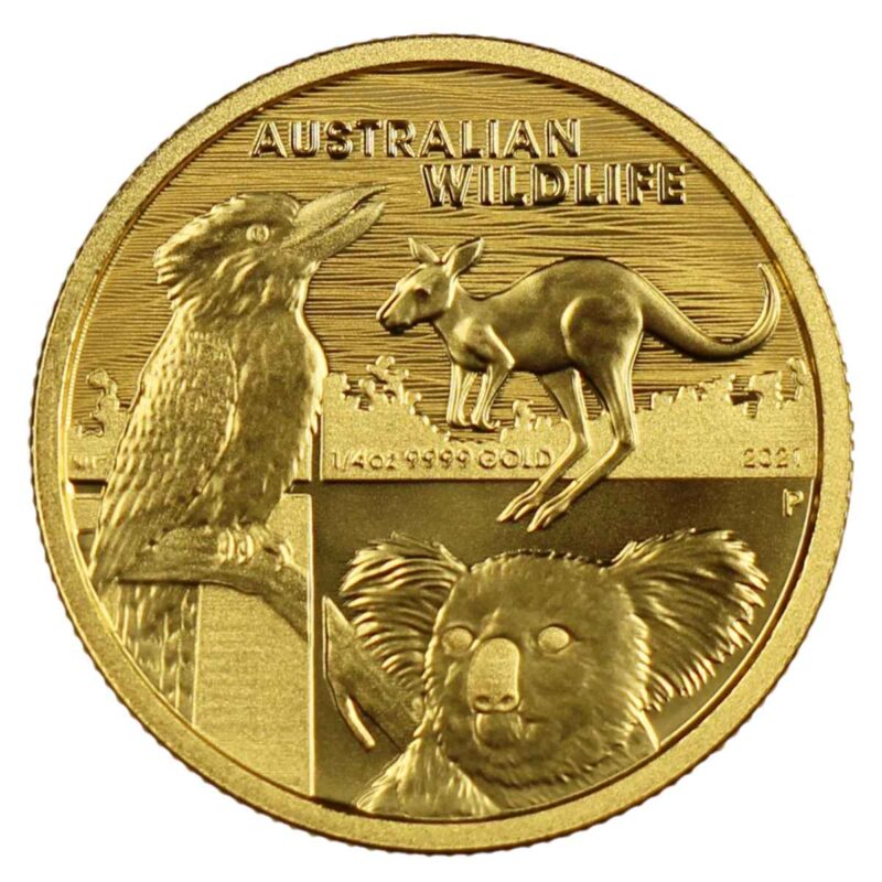 2021 1/4 OUNCE GOLD AUSTRALIAN WILDLIFE COIN