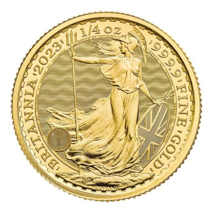 1/4 OUNCE GOLD BRITANNIA QUEEN ELIZABETH 2023