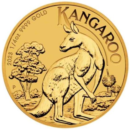 1/4 OUNCE AUSTRALIAN GOLD KANGAROO 2023