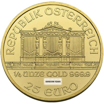 1/4 OUNCE GOLD AUSTRIAN PHILHARMONIC