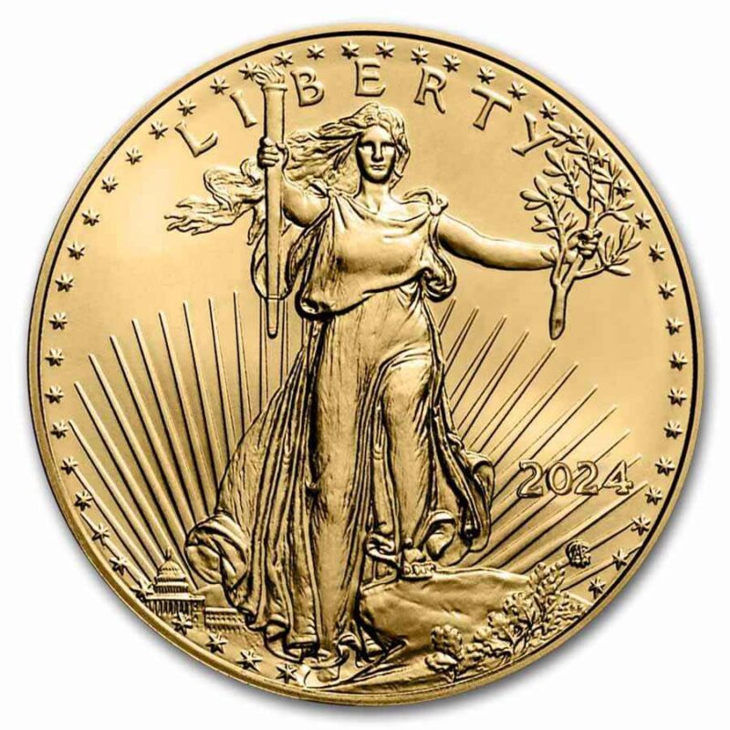 1/4 OUNCE GOLD EAGLE 2024
