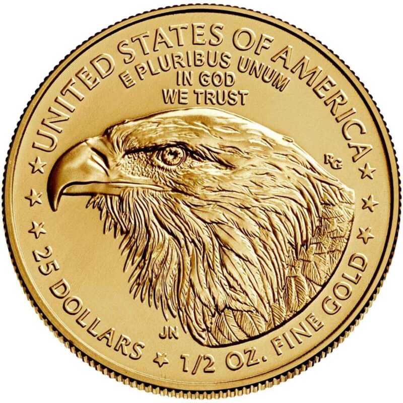 1/2 OUNCE GOLD EAGLE 2022 - Image 2