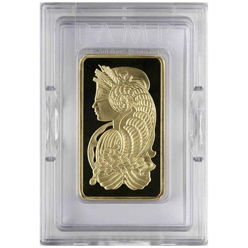 10 OUNCE GOLD PAMP BAR