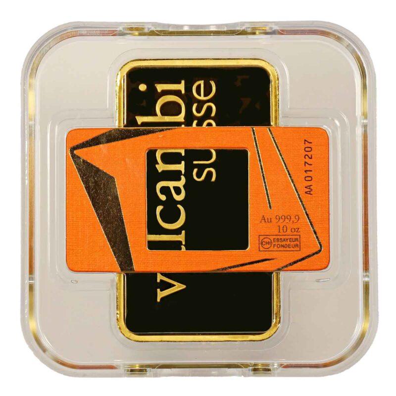 10 OUNCE GOLD BAR VALCAMBI - Image 2