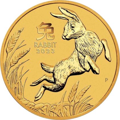 1/4 OUNCE GOLD AUSTRALIAN LUNAR YEAR OF THE RABBIT 2023